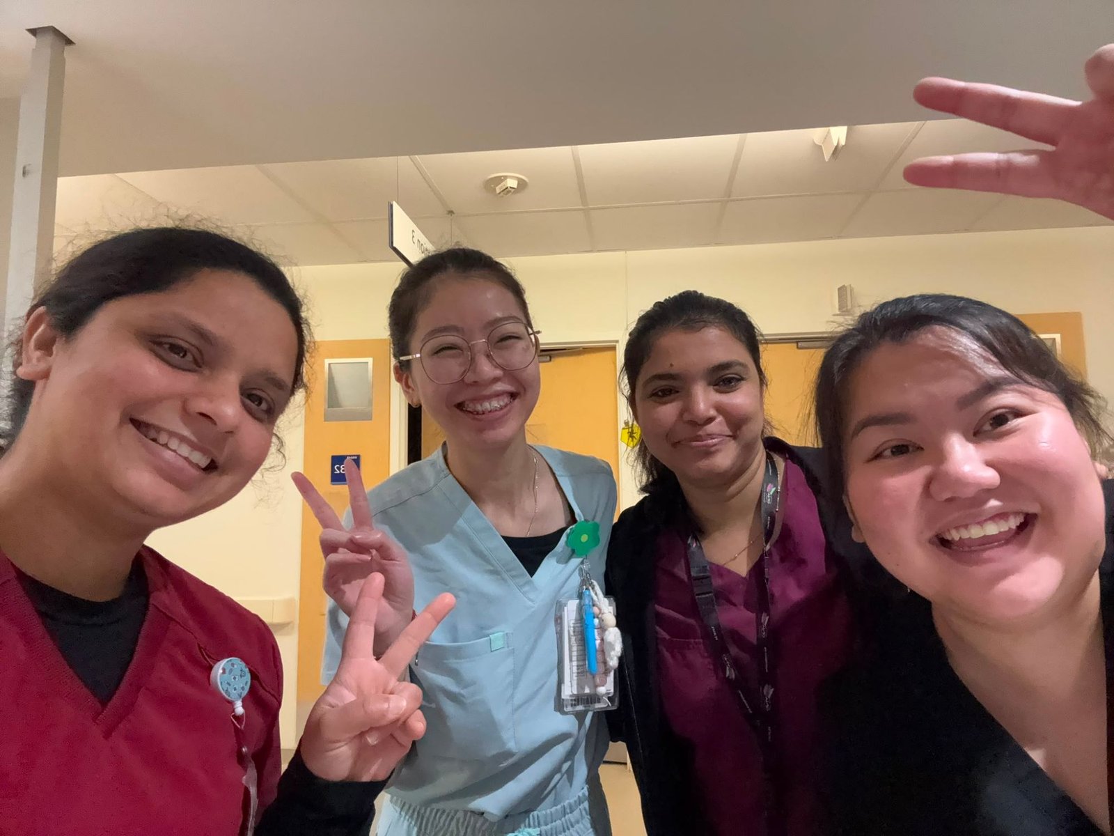 A moment with the Unicorn Staffing team